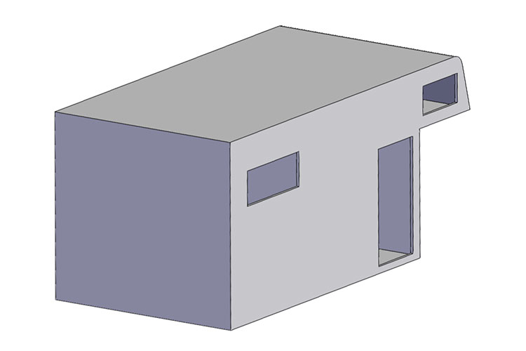 Diseño: Carrocería de caja de alcoba para camión camper