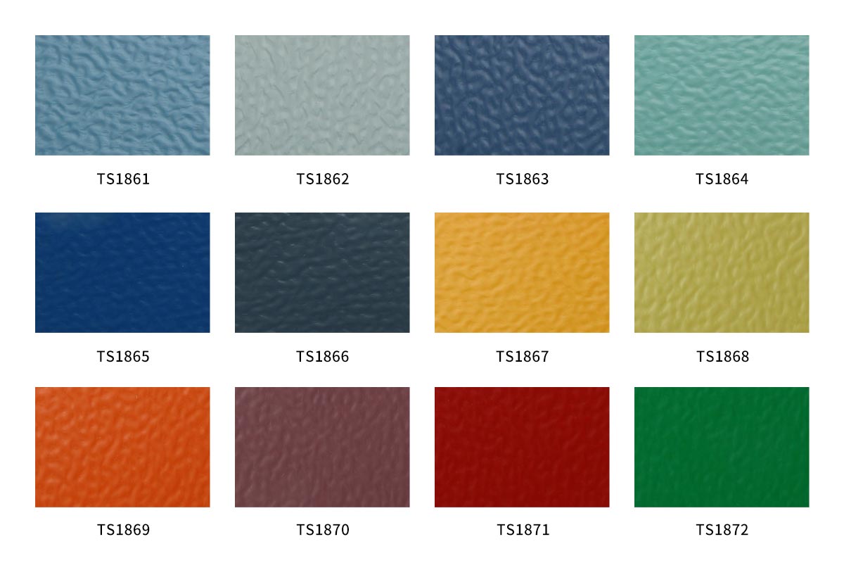 Pisos de caucho de la serie TS001