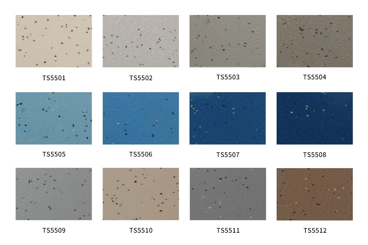 Pisos de caucho de la serie TS003