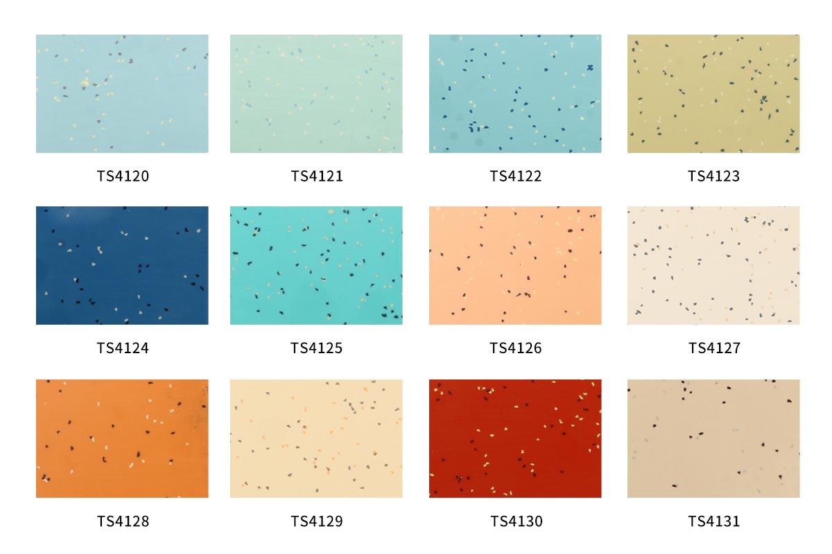 Pisos de caucho de la serie TS009