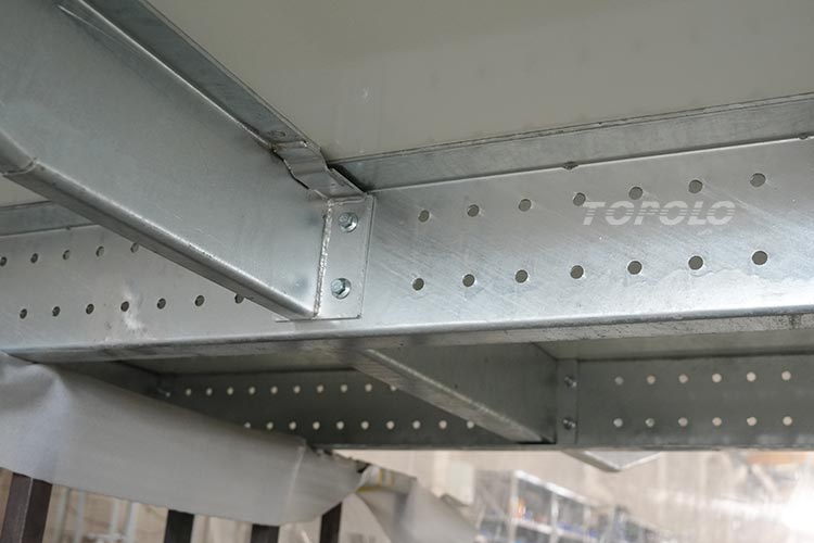 Subchasis de camión refrigerado